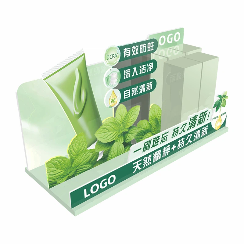 Екран од валовите пластичне пасте за зубе